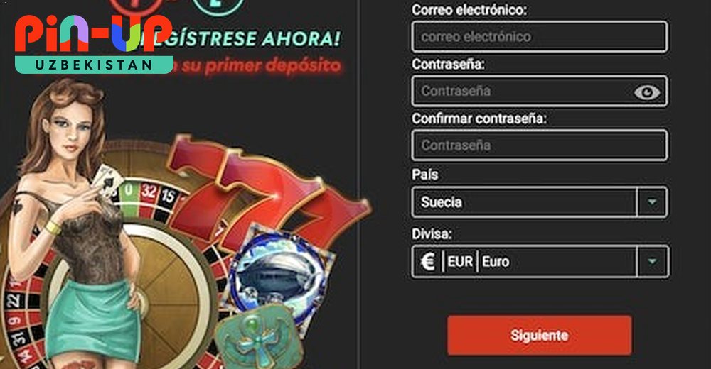 PIN-UP kirish formasi — telefon va email